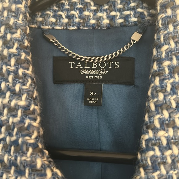 Talbots blazer. Excellent condition. Wool blend. - Picture 2 of 5